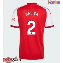 Camiseta Arsenal William Saliba #2 Primera Equipación 2026-27 manga corta